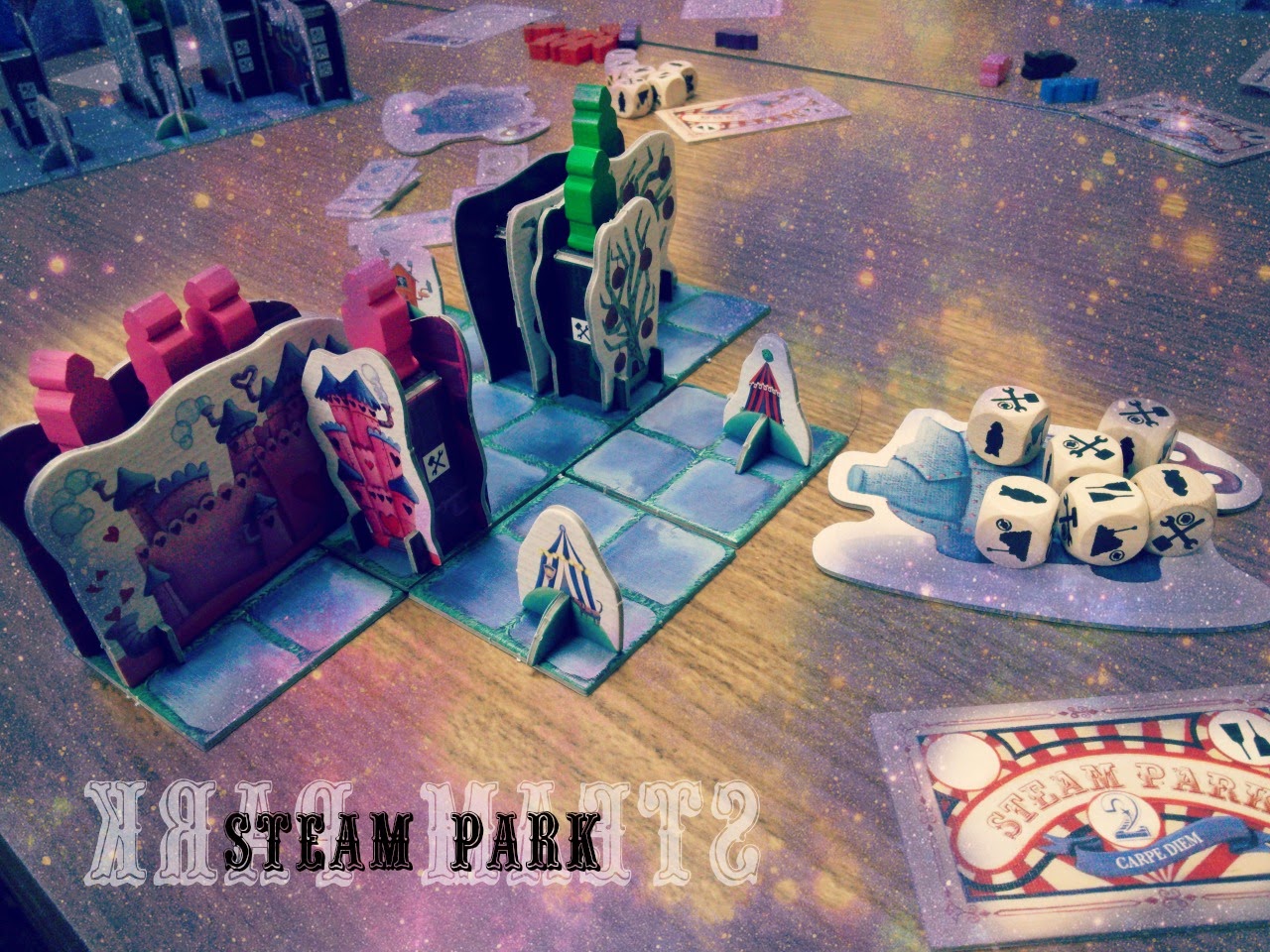 ボードゲームガーデン スチームパーク Steam Park
