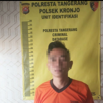 Polsek Kronjo Polresta Tangerang Amankan Pelaku Pencurian Motor