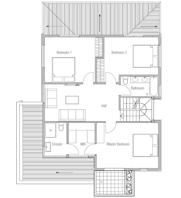  Affordable  Home  Plans  Affordable  Modern  House  Plan  CH111