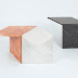 AMOO designs tessellating tables using marble and granite slabs