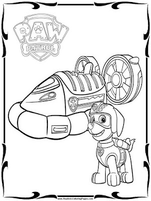 printable coloring pages for paw patrol