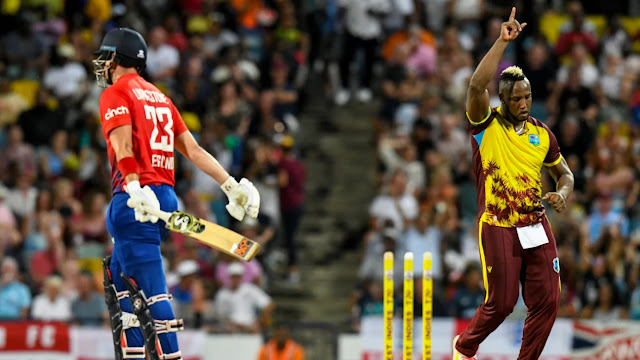 ANDRE RUSSELL COMEBACK HERIOCS GAME AGAINST ENGLAND T20I