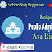 Public Administration:- Development as a Discipline 