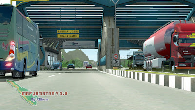 Euro Truck Simulator2 - Map Sumatra Safarul Ilham 2.0