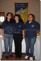 victoria papala, gisel rosales y floridalma perez