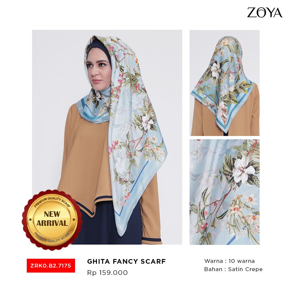 JUAL HIJAB JILBAB KERUDUNG ZOYA TERBARU JAKARTA DEPOK