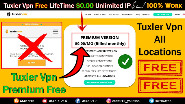 Tuxler Vpn Location Use LifeTime $0.00 | Tuxler VPN Unlimited IP Premium | Adsterra Self Click CPM | AfAn 21k