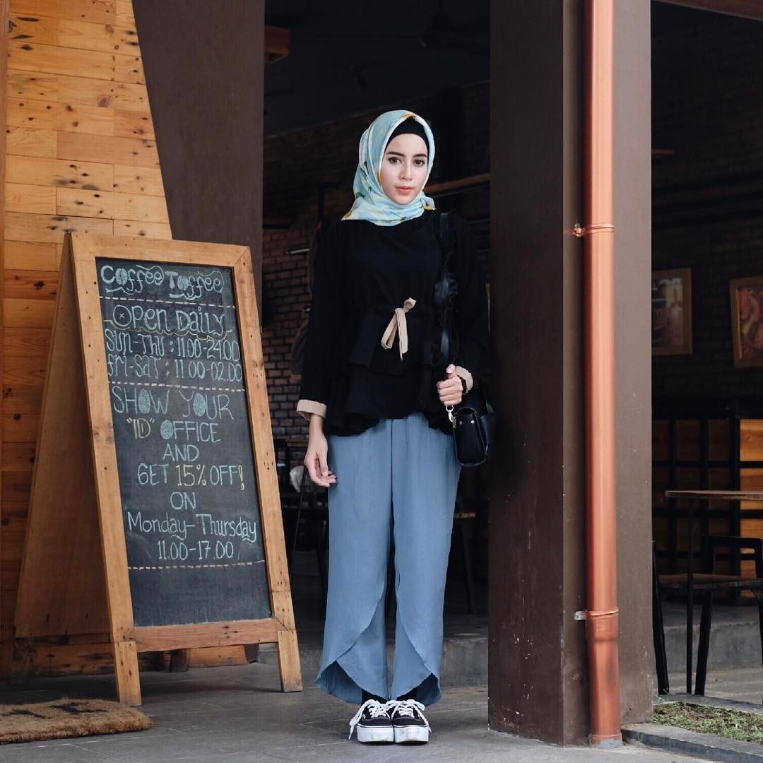 15 Trend Gaya Fashion Hijab Remaja Masa Kini