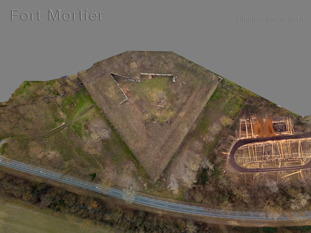 Fort mortier — Vue d'apex (Dr Balliet)