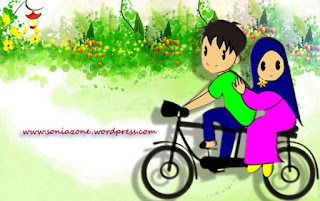 31 Kartun Pasangan Muslim  Dan Muslimah Anak Cemerlang