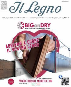 Il Legno 361 - Giugno 2020 | ISSN 0024-0532 | CBR 96 dpi | Mensile | Professionisti | Industria | Tecnologia | Legno
Il Legno è una rivista che riscuote una puntuale attenzione tra operatori commerciali, trasformatori e utilizzatori della materia prima legno e dei suoi derivati, di semilavorati e di prodotti finiti in tutti i settori di impiego. Uno strumento ricco di informazioni anche per i responsabili delle manifestazioni fieristiche di settore, per associazioni ed enti, università, istituti e scuole di formazione professionale. Tratta argomenti quali la produzione forestale, l’importazione e il commercio di legname, la trasformazione e la produzione di semilavorati, le macchine e le tecnologie per la lavorazione del legno e del serramento.