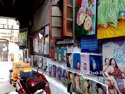 yuyuan garden bazaar, art painting