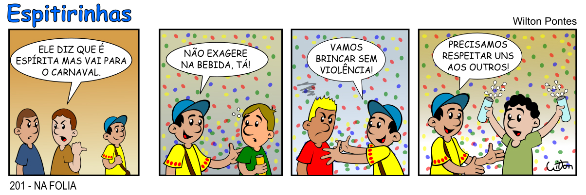 Na folia Espitirinhas