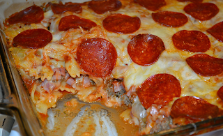 Meat Lover’s Pizza Casserole