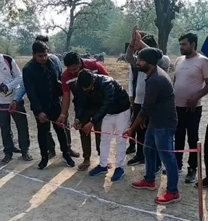 माँ सर्वेश्वरी स्पोर्टिंग क्लब के टूर्नामेंट का शुभारंभ | #NayaSaberaNetwork