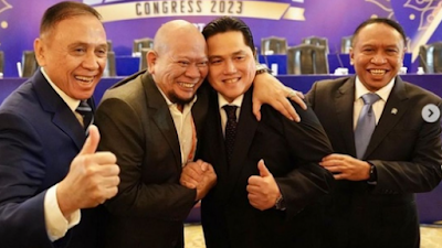 Erick Thohir Terpilih Sebagai Ketua Umum PSSI Masa Jabatan 2023-2027