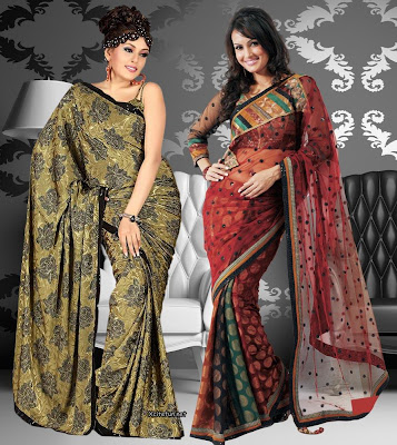 Party Wear Jacquard Saree Collection 