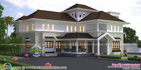 Grand modern house plan May 01, 2017