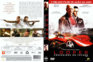 Capa do Dvd - Looper Assassinos Do Futuro