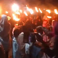 Puluhan Warga Kertasari Sambut  Tahun  Baru Islam 1 Muharam 1447 H, Dengan Pawai Obor