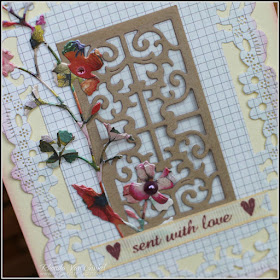 ent with Love Card featuring C'est Magnifique August Card Kit including Bohemian Collection by Dovecraft designed by Guest Designer Rhonda Van Ginkel