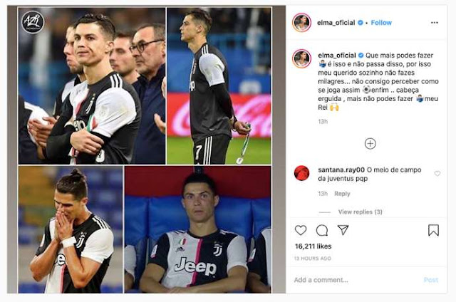 Elma defends Cristiano Ronaldo