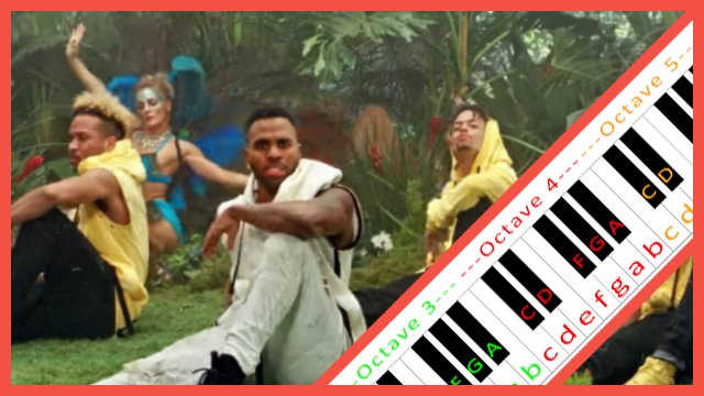 Tip Toe by Jason Derulo feat French Montana Piano / Keyboard Easy Letter Notes for Beginners