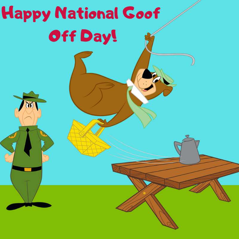 National Goof Off Day Wishes Beautiful Image