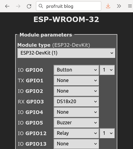 ESP-WROOM-32 модул