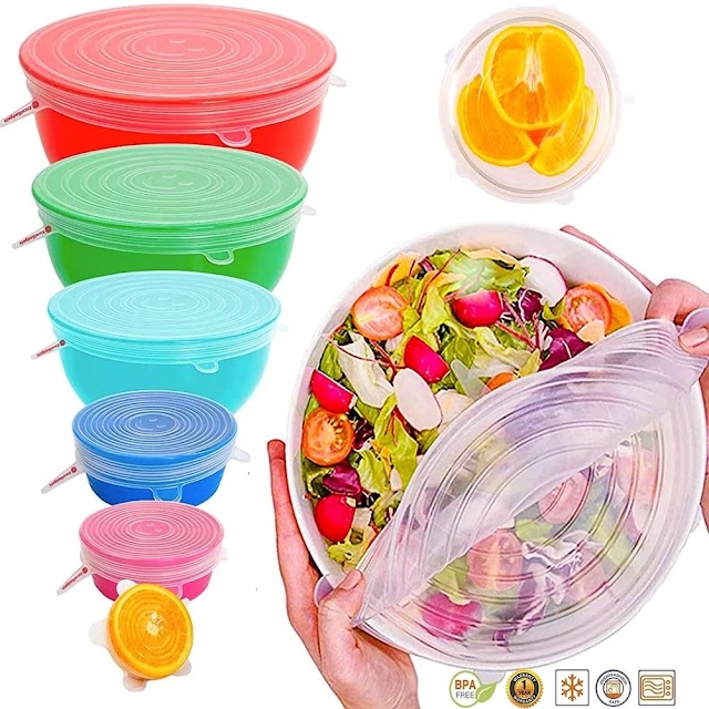 Silicone Lids Food Covers Buy on Amazon & Aliexpress