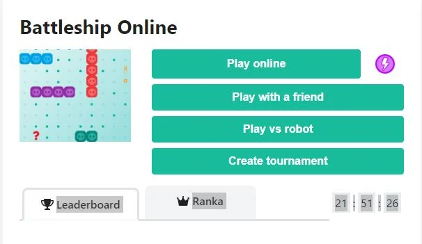 لعبة حرب السفن لشخصين عبد بعد Battleship Online