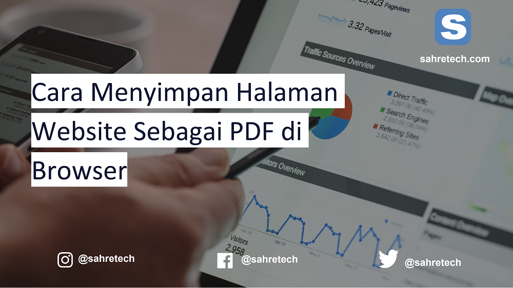 Cara Menyimpan Halaman Website Sebagai PDF di Browser