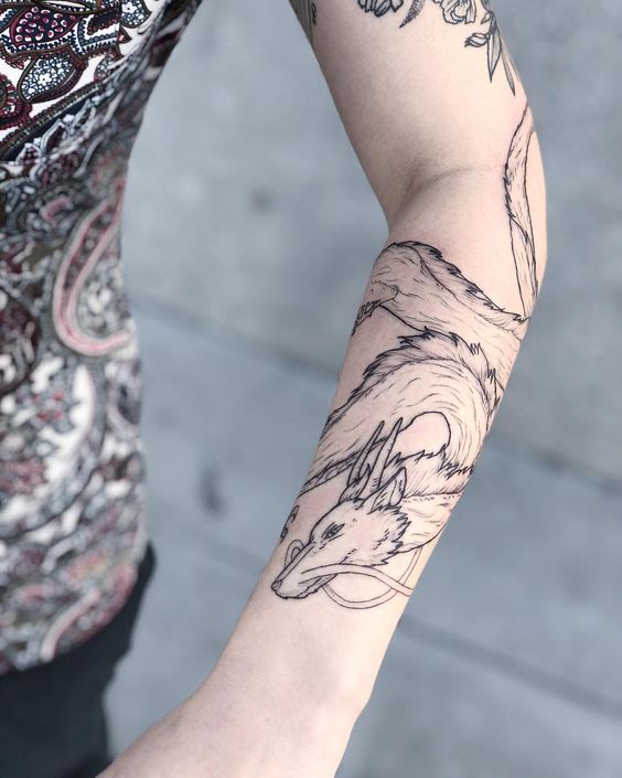 Inspiração: 36 Tatuagens para fãs do Studio Ghibli