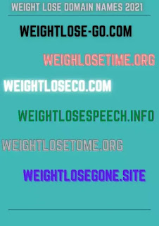 Best and Top Weight Lose Domain Names 2021