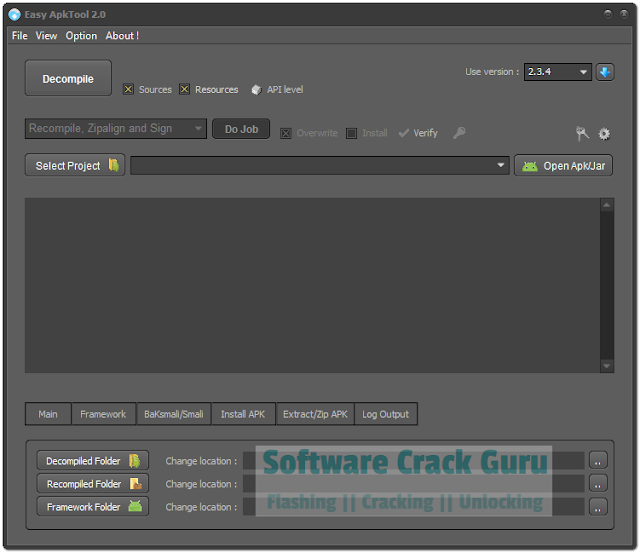 INZ APKTool 2.0 (Windows GUI APK Tool) Free Download Best For Reverse APK