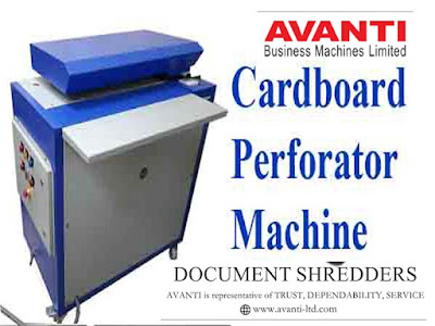 Cardboard Perforator Manufacturers