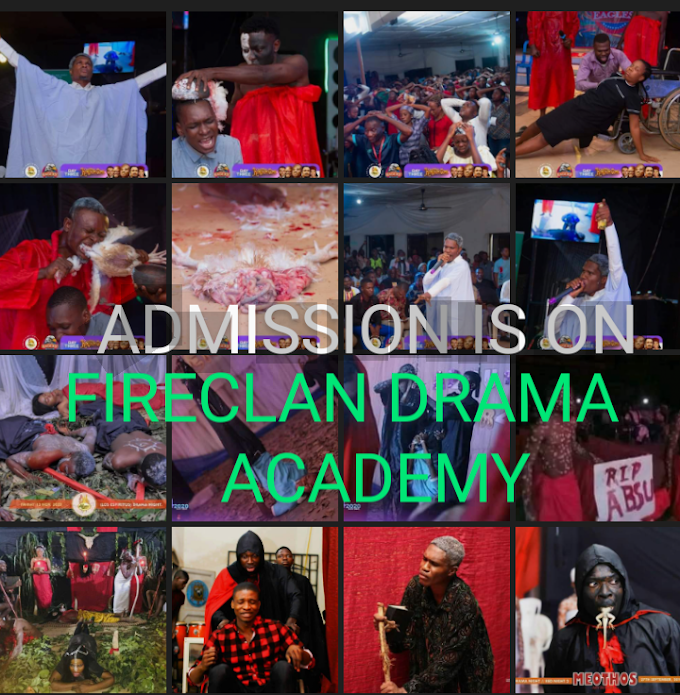 UPDATE: WE ARE RECRUITING ACTORS & ACTRESSES INTO FIRECLAN DRAMA ACADEMY.