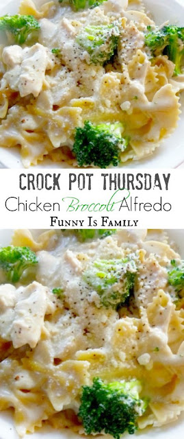 Crock Pot Chicken Broccoli Alfredo, Crock Pot Recipes