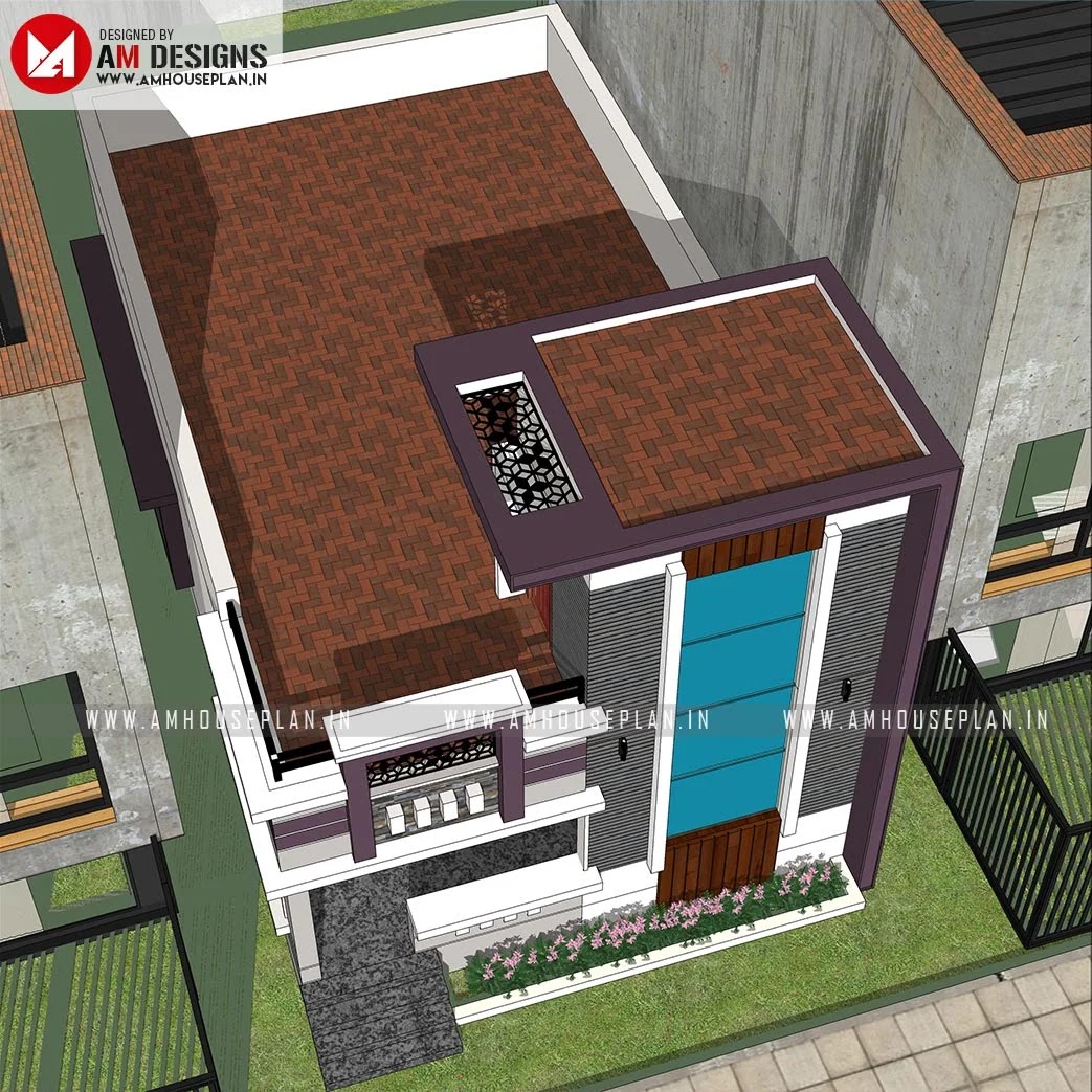 22 x 40 Perfect 2bhk house plan with price