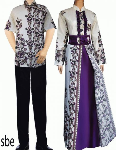 20 Model  Baju  Batik  Kombinasi  Brokat Terbaru 2019