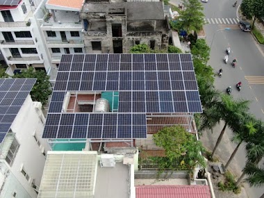 Hệ thống điện năng lượng mặt trời 16kWp Quận 2