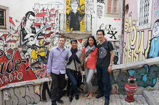 Graffiti art in the Mouraria district