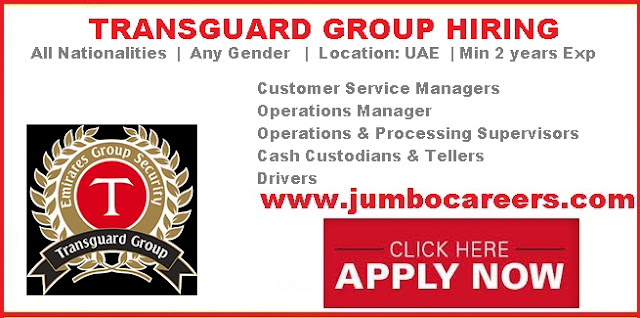 Operations manager vacancies in UAE