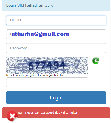 Kiat Sukses Login SIM Kehadiran Guru 2018 Semester 1