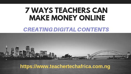 How to make money online creating digital contents