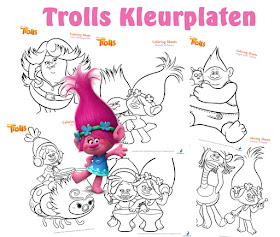 trolls kleurplaten, kleurplaten trolls, kleurplaten van de trolls, trolls printen