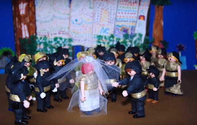 Ταινία animation με Ποντιακό γάμο δημιούργησαν στο 5ο Νηπιαγωγείο Ευόσμου