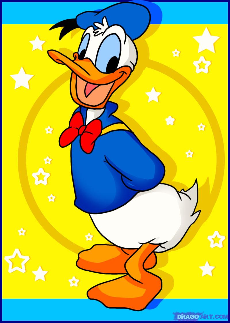 donald duck cartoon pictures