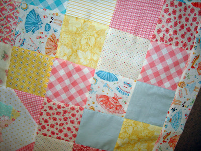  Baby Quilt Patterns on Little Dress Appliqued From My All Dressed Up Pattern