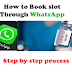 how to book covid vaccine slot through whatsapp